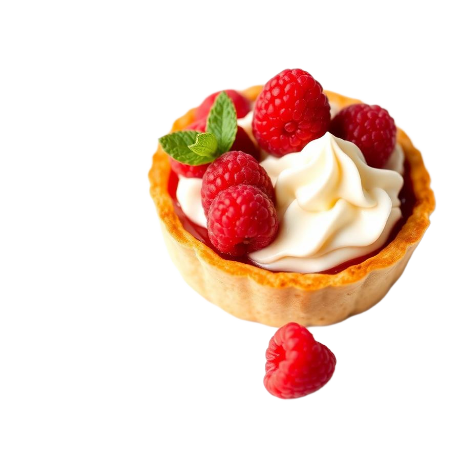 Tartelette framboise